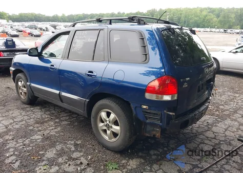 2006 Hyundai Santa Fe Gls z USA, uszkodzony, nr VIN KM8SC13D76U089941